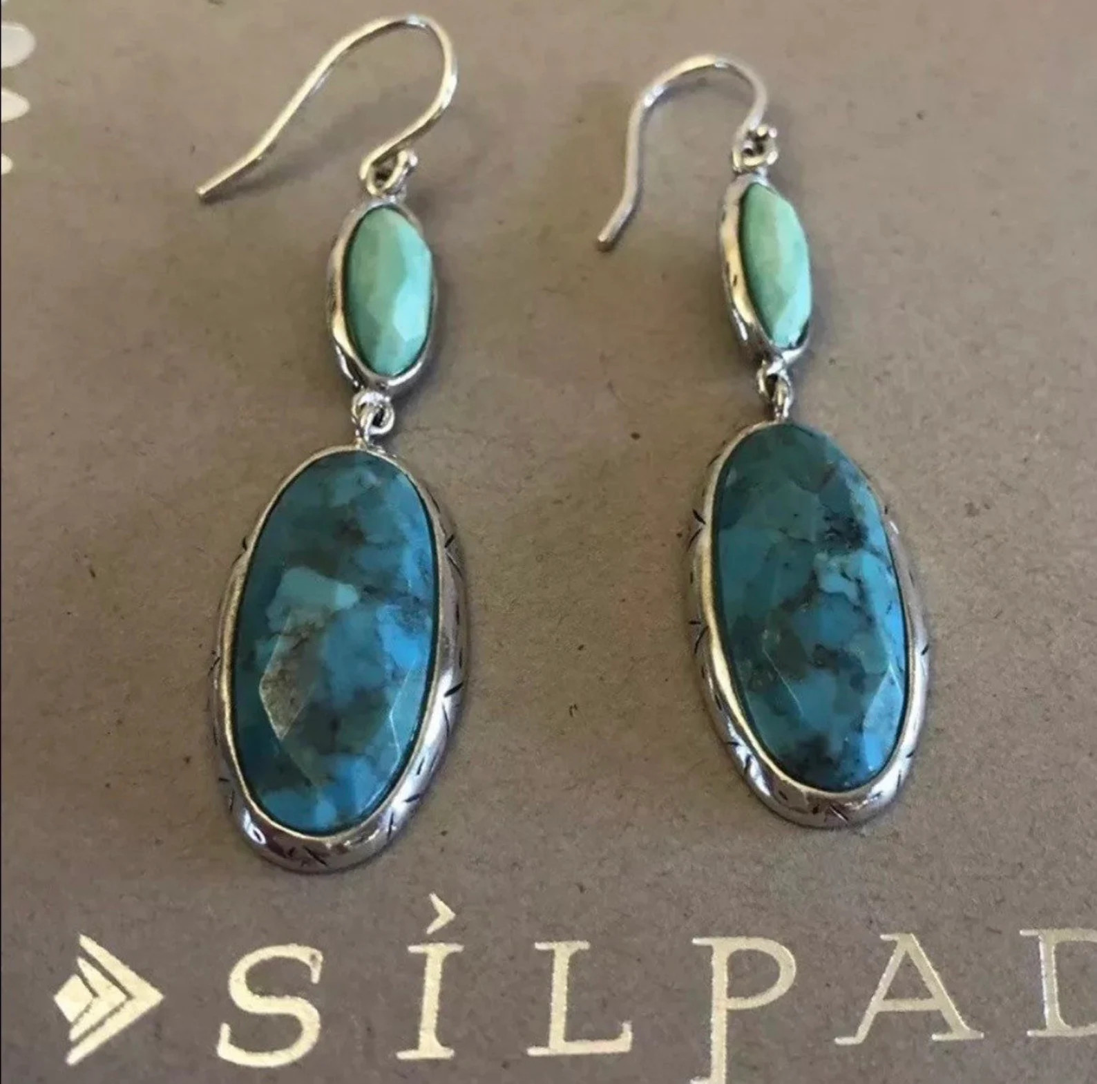 Silpada 925 Sterling Silver Make Memories Earrings W2939 CUTE
