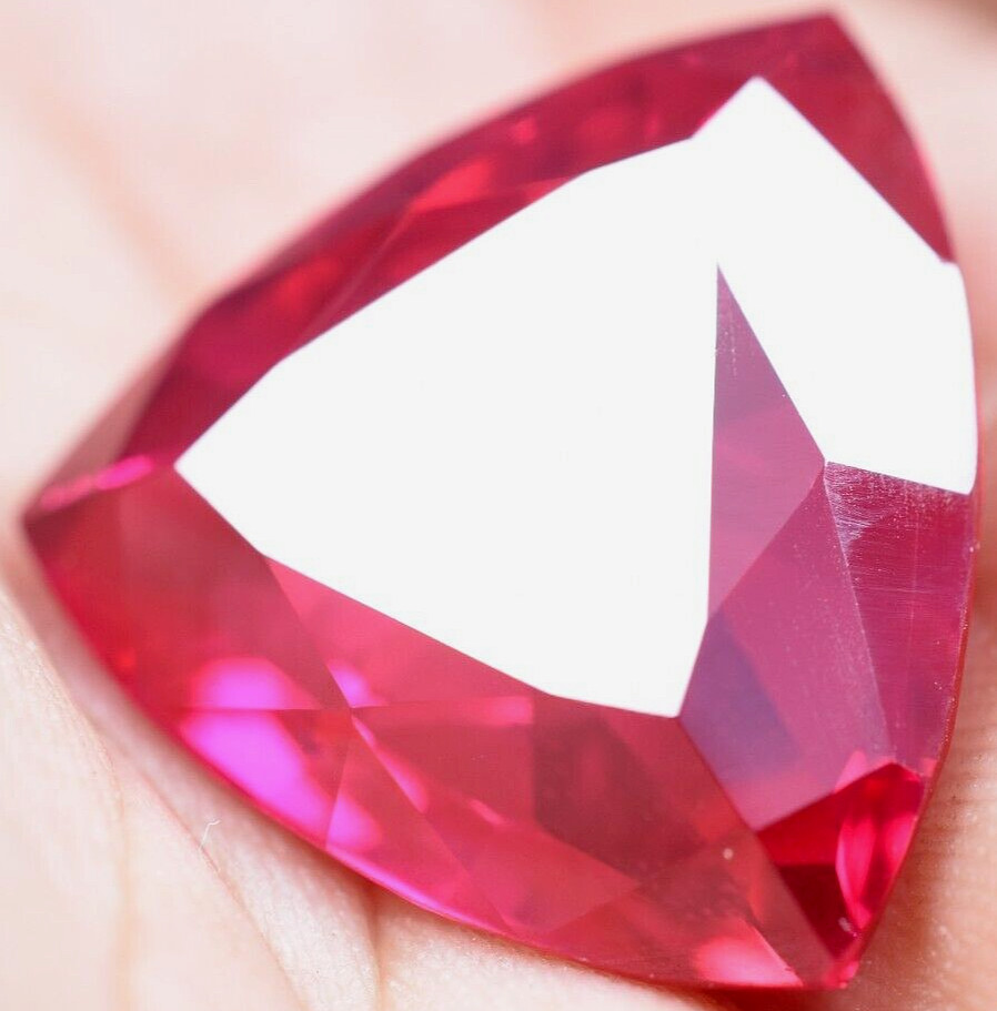 Natural 36.95 Ct Mogok Pink Huge Ruby Sparkling GGL Certified Loose Gemstone