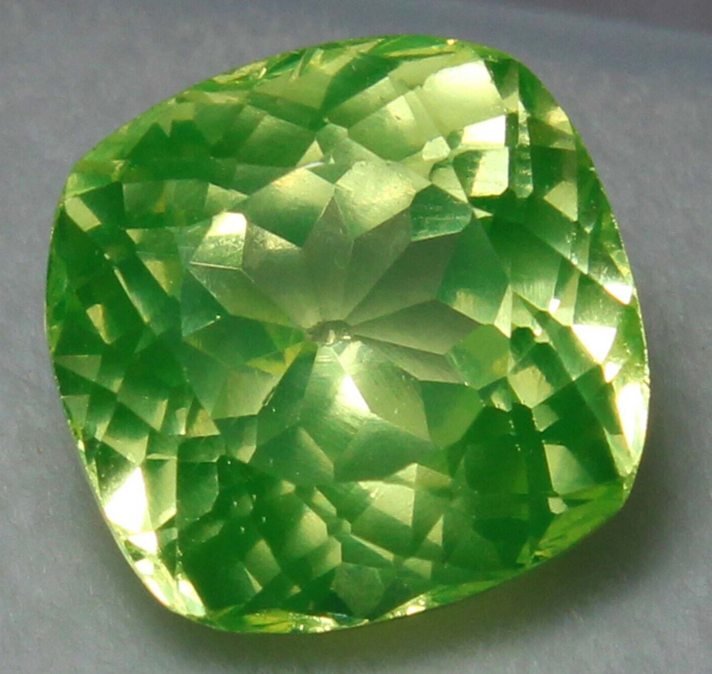 Natural 6.40 Ct Certified RARE Yellow Tanzanite 11×11 mm UNHEATED AAA+ Gemstones