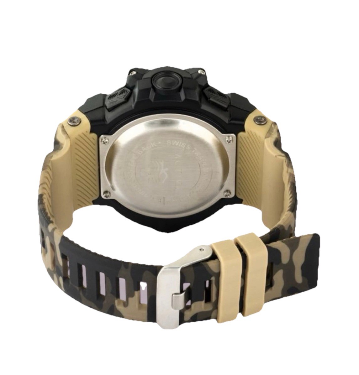 Activa Armour X Invicta Men’s 50mm Camouflage Khaki Digital Watch ACW8050MC-001