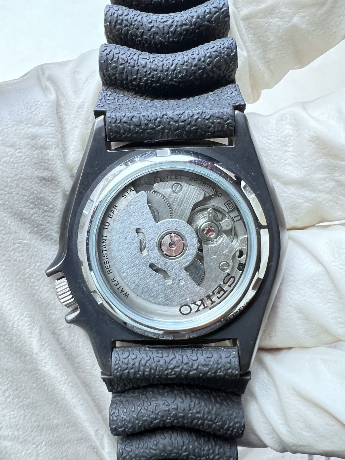 Vintage Seiko 5 Sports Blue Men’s Watch – SSK003K1 Good Condition