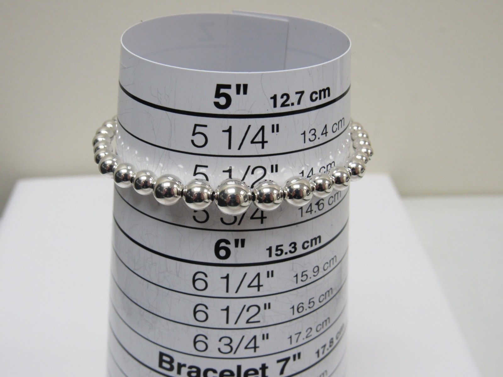 Designer LAGOS Sterling Silver Caviar Bubbly 7mm Cuff Bracelet