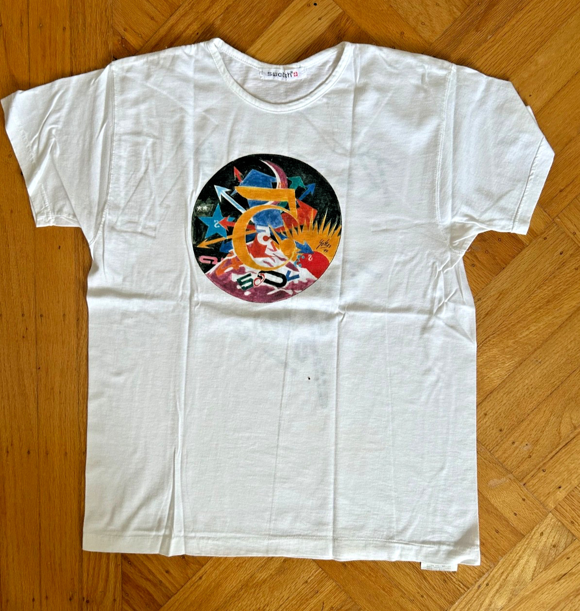 Swatch Art Special – Rorrim 5 – GZ107 – 1987 – Tadanori Yokoo – Rorrim 5 Shirt