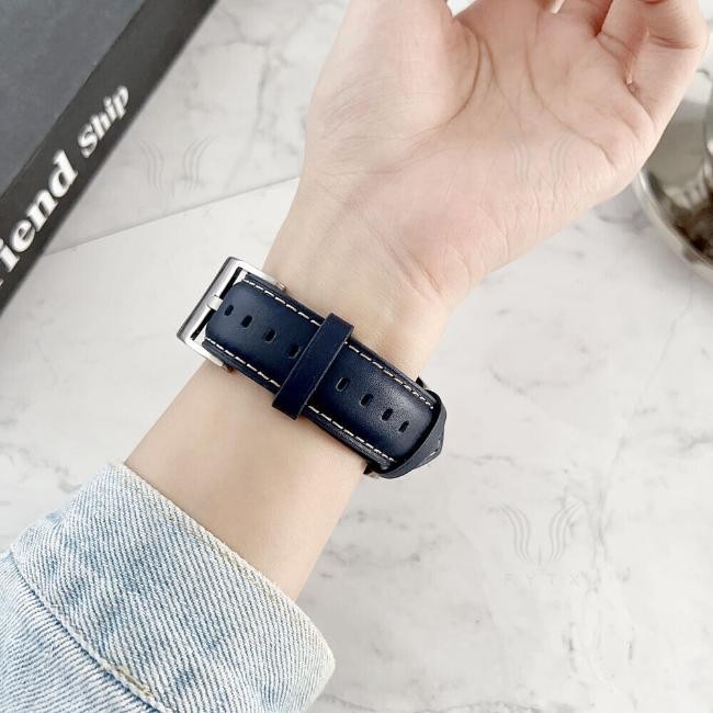 Watch Band Leather Strap For Garmin Vivoactive 5 4 4S 3 Venu 3 3S 2 2S Vivomove