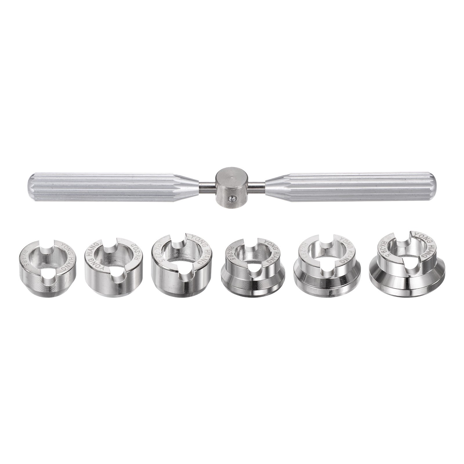 5537 Watch Case Opener Dies Set Alloy Steel Watch Back Case Remover with Wrench