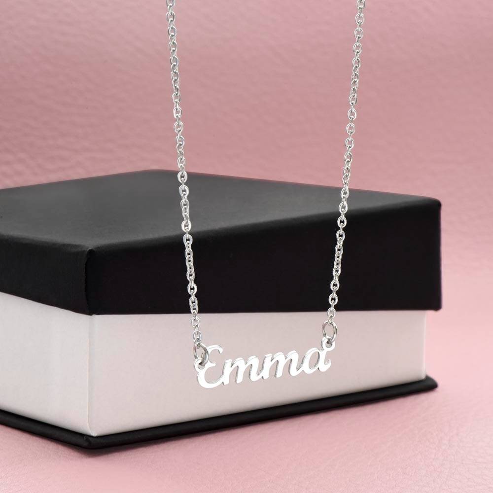 Personalized Name Necklace Gift for Girlfriend Custom Romantic Name Jewelry