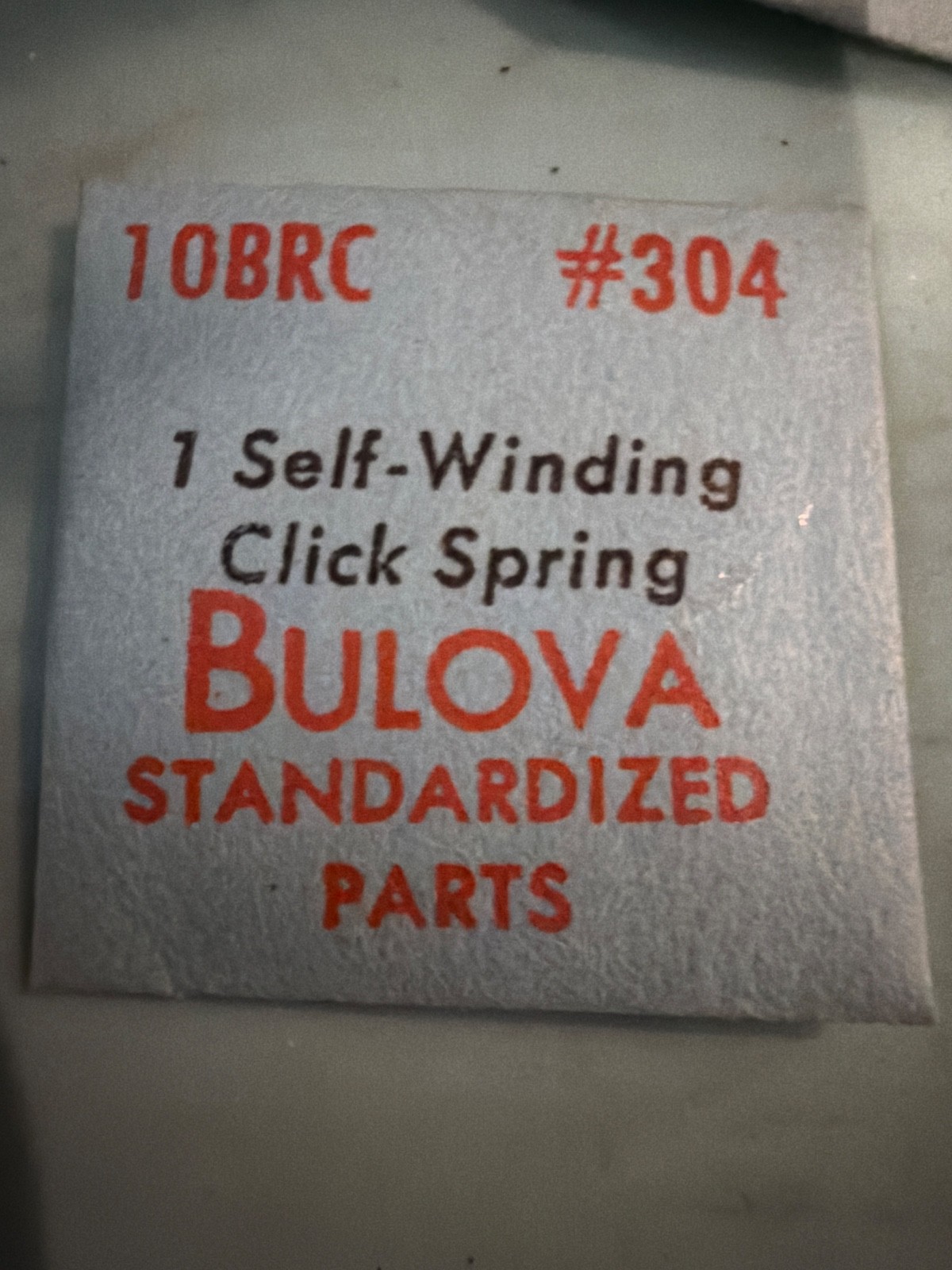 Bulova Watch Parts #301, #302, #303, #304 & #306 – NOS – Various Calibers
