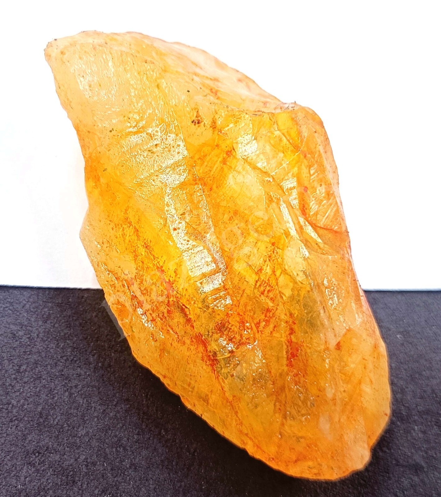DYED 230.50 CT Certified NATURAL Yellow Sapphire Gems Rough 5NW