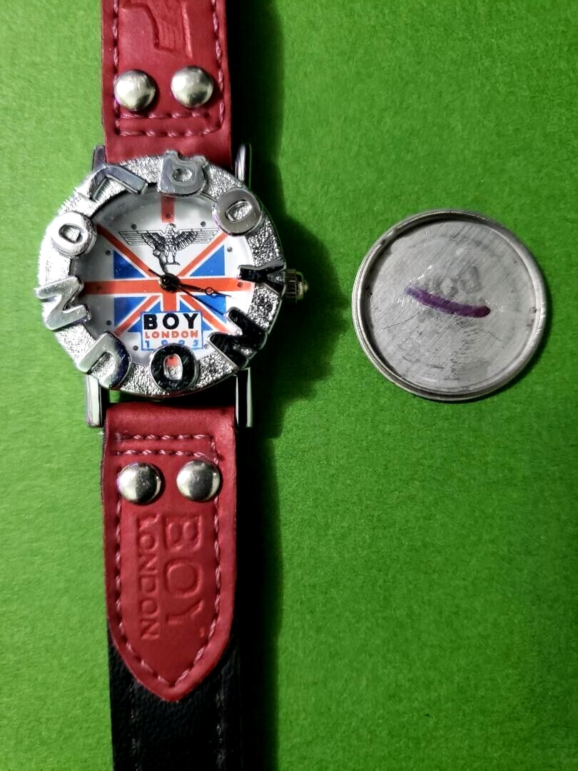 VINTAGE 80s BOY LONDON WATCH NEVER WORN LOS ANGELES STORE 1980s NEW WAVE PUNK