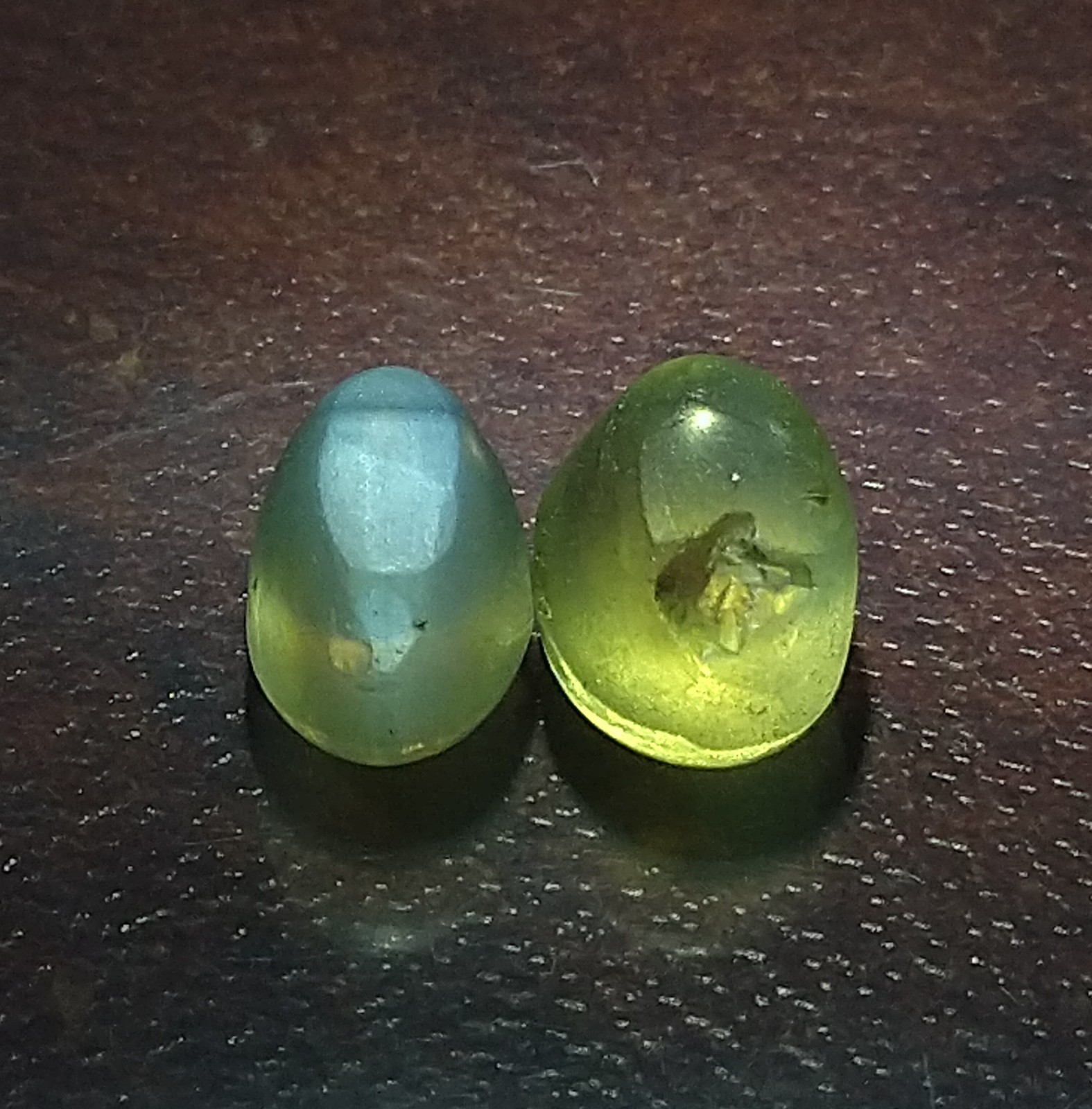 Natural Chrysoberyl Cat’s Eye 1.90ct – 2pcs – Sri-Lanka.