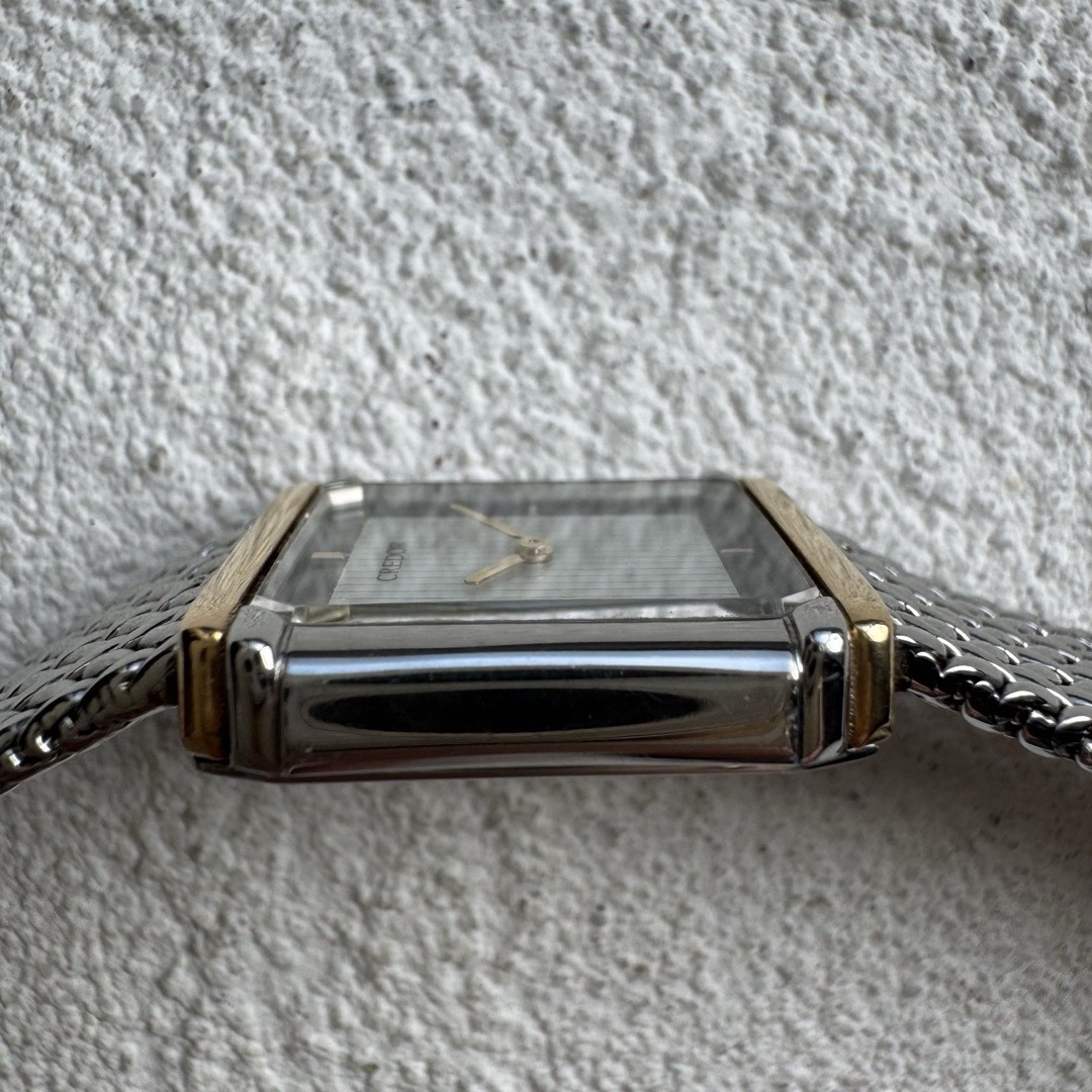 Working SEIKO Credor 8420 6690 18K Shell Dial Watch from Japan