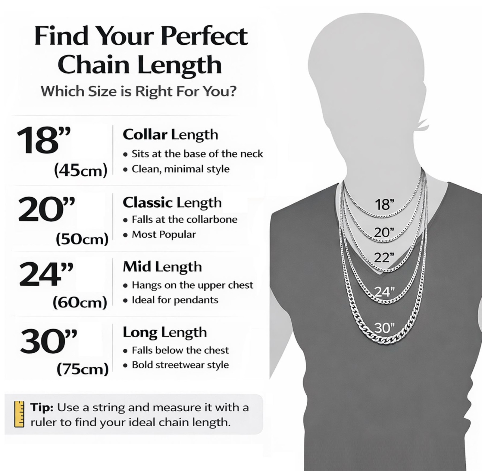 GOLD 316L STAINLESS STEEL 3MM WIDE 24 INCH LONG CUBAN MIAMI CURB CHAIN NECKLACE