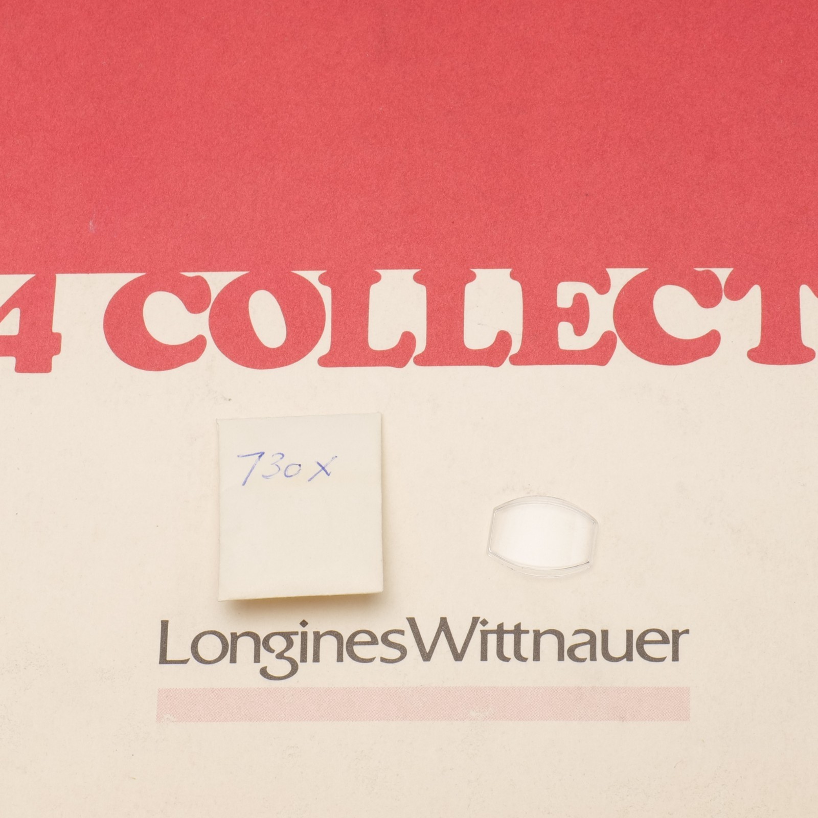 Longines Wittnauer 730X Watch Crystal Part 16 x 12.3mm Watchmakers (G17D23)
