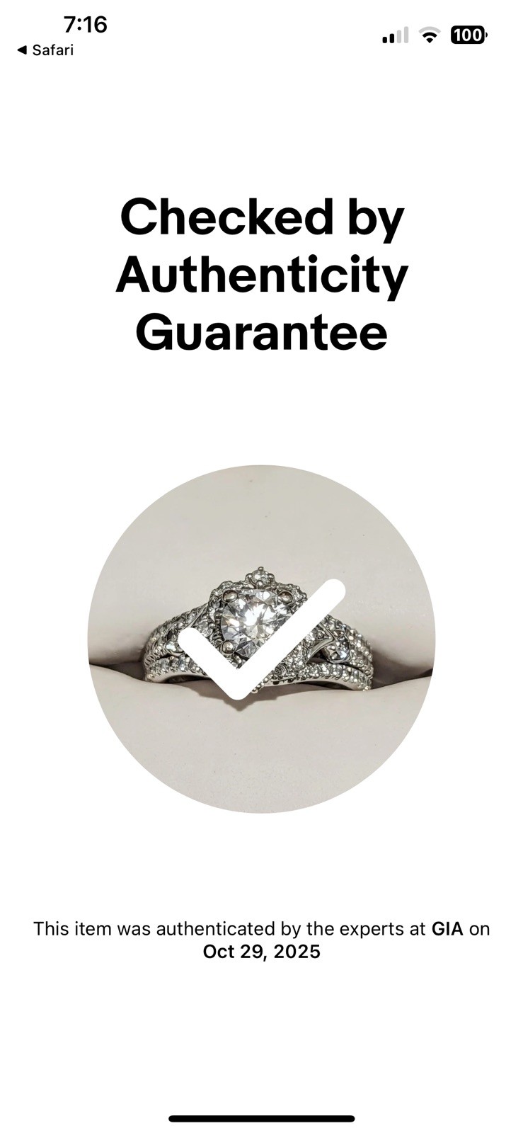 Veronique Fancy Halo by Gabriel And Co, Matching Wedding Bands