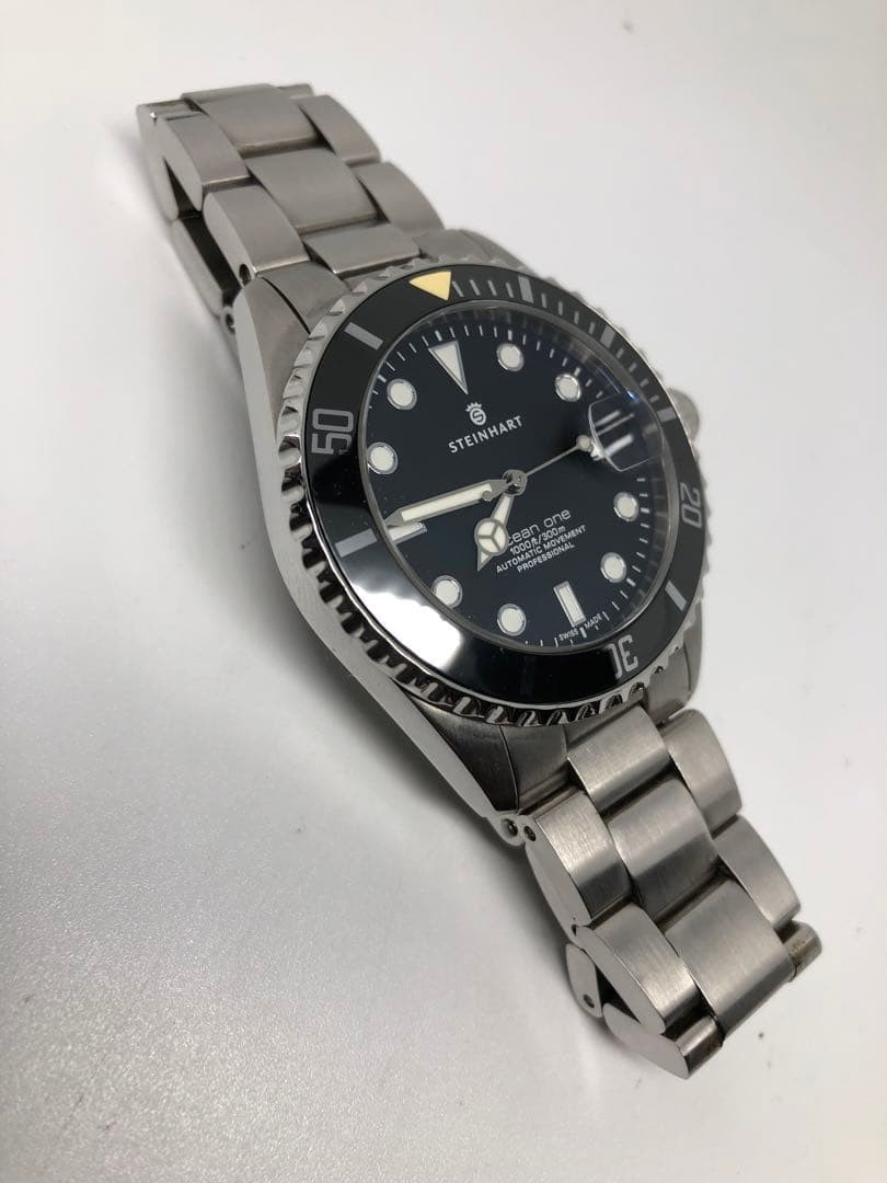 STEINHART Ocean ONE Brown Dial Automatic Diver 300m Swiss Made Set