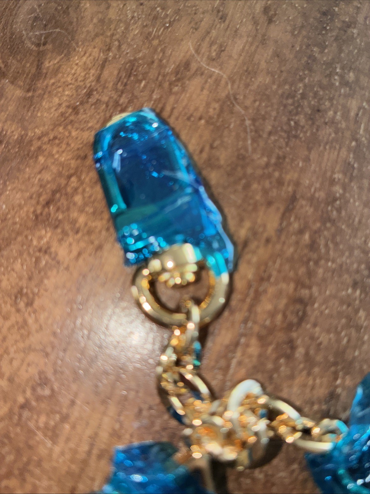 Gold And Black Keychain