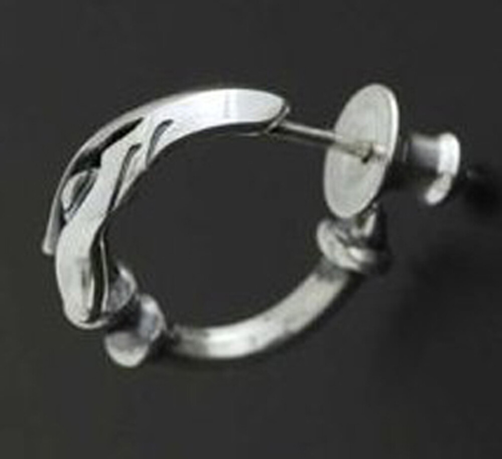 Neon Genesis EVANGELION Lanse of Cassius 925 Silver Earring