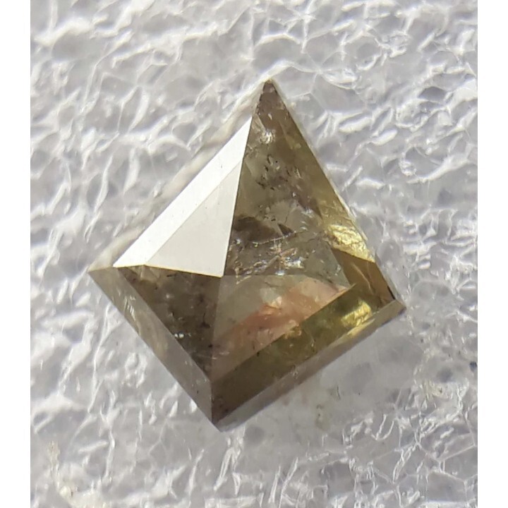 0.70 Ct,Natural Loose Diamone,Kite Shape Diamond,Fancy Green Color Diamond, Ring