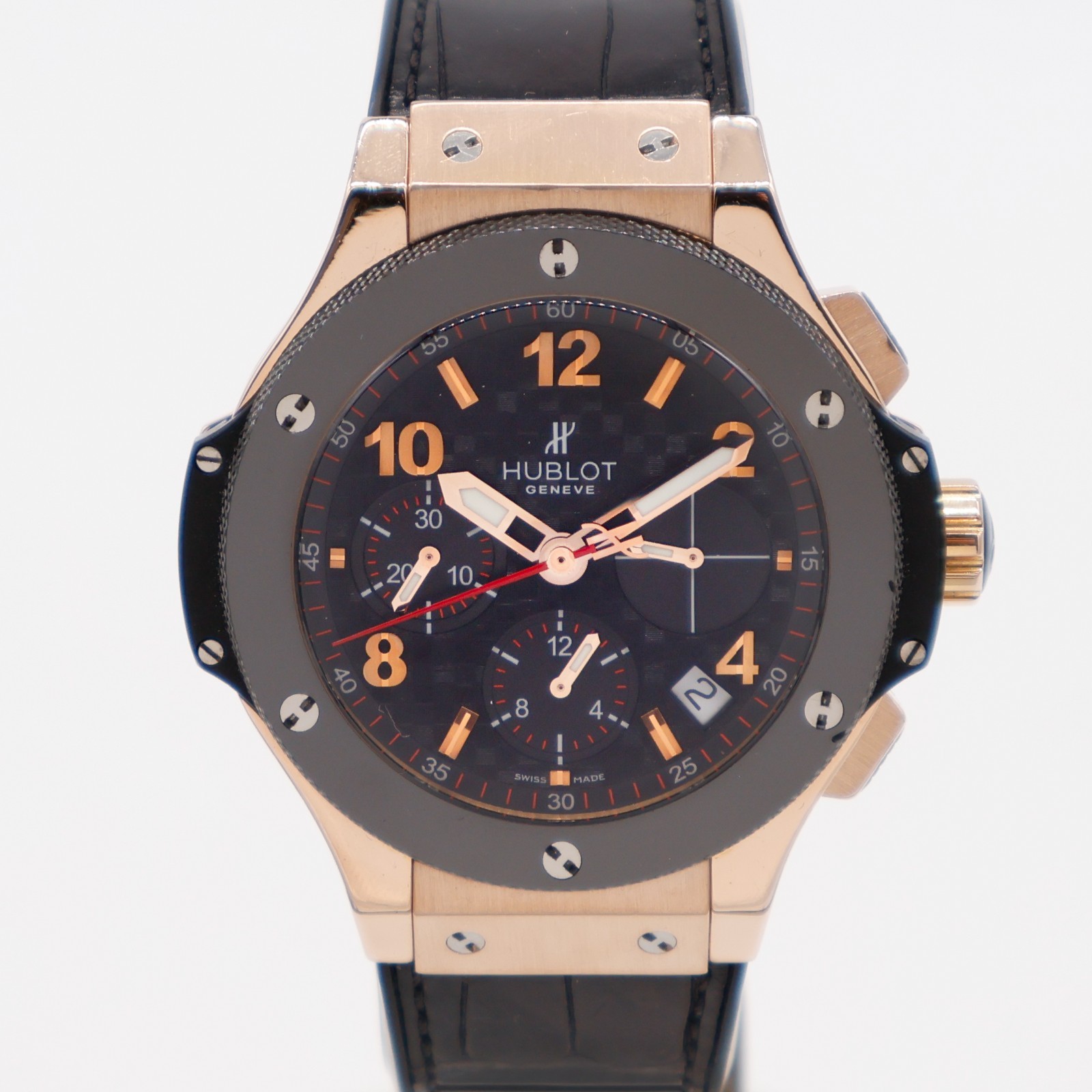 Hublot Big Bang 41 mm 18k Rose Gold Carbon 341.PB.131.RX Automatic