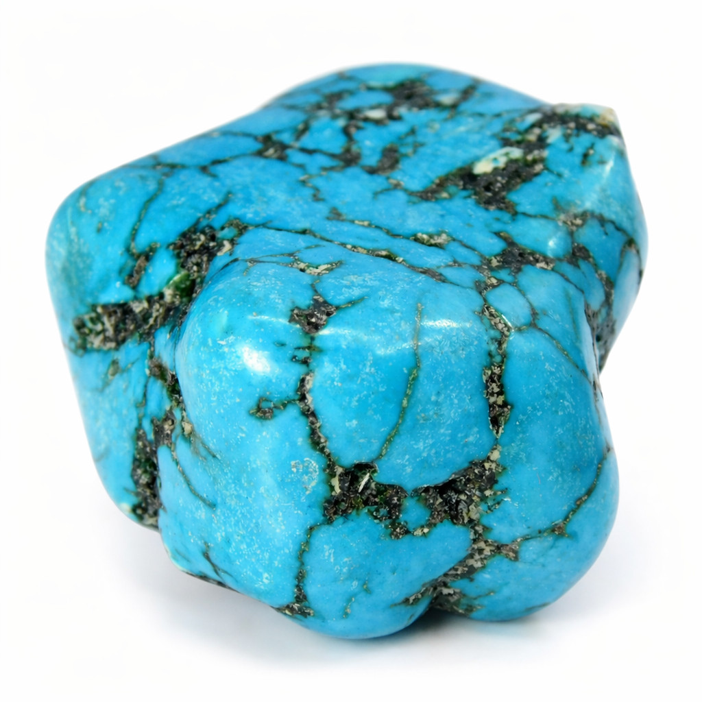 Turquoise 47 Ct Blue Natural Rough Slab CERTIFIED Uncut Rough Loose Gemstone