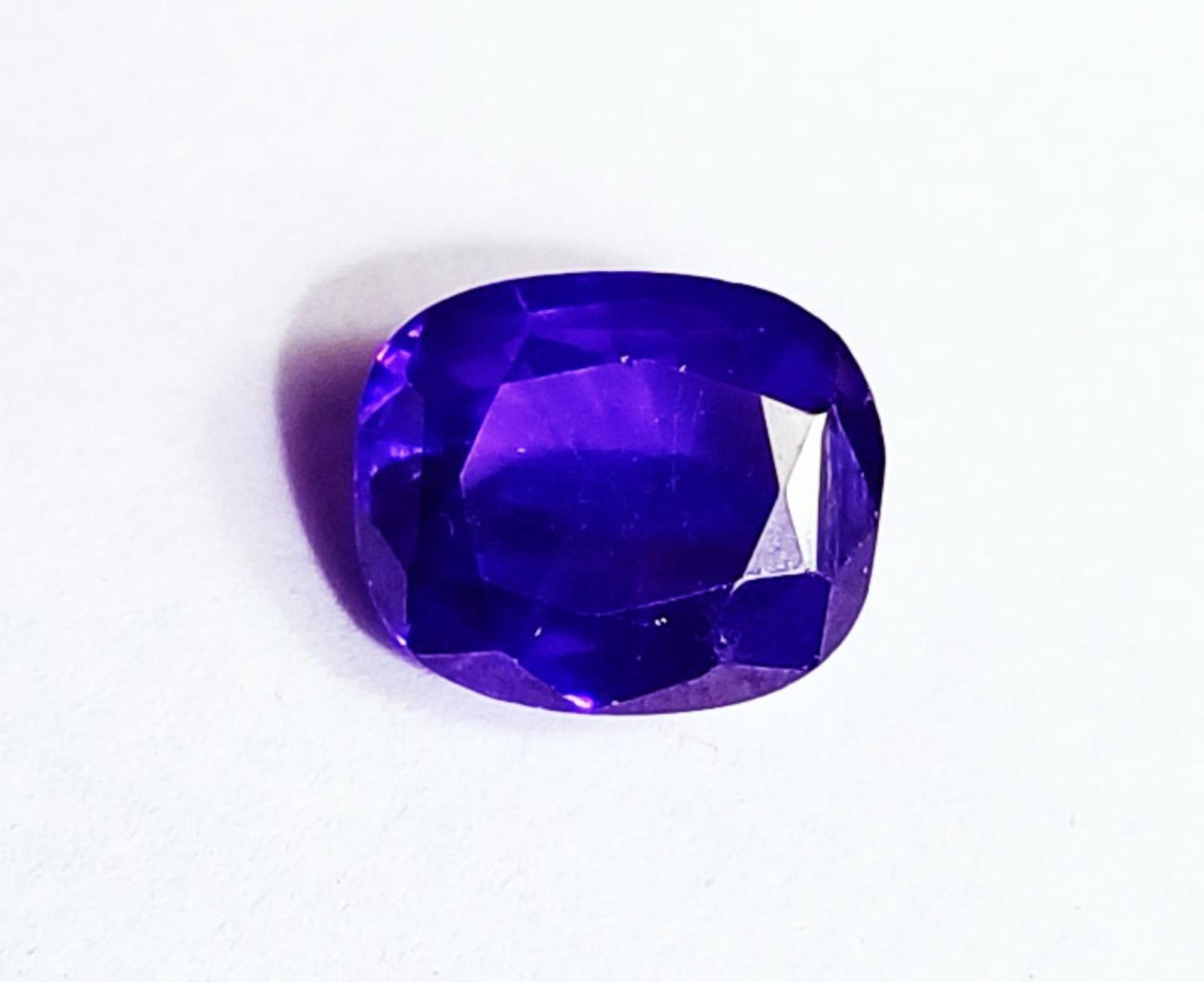 Violet Amethyst Oval Cut 11.70 Ct Certified Loose Gemstone With Free Gift
