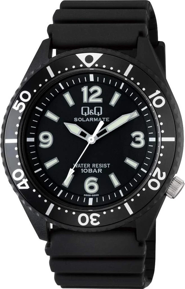 Citizen Q & Q Solar H064-001 Men’S Black