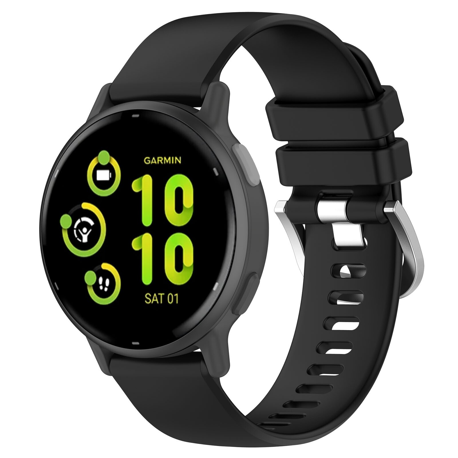 18mm 20mm 22mm Soft Silicone Sport Watch Band Strap For Samsung Garmin Huawei