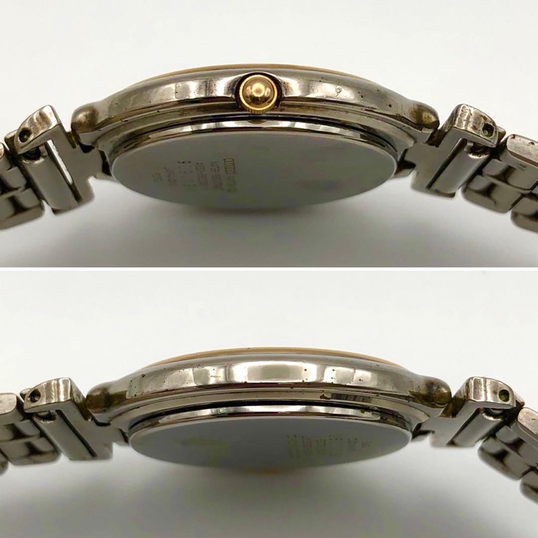 Working New Battery Burberry Wristwatch White Dial Horse Logo Quartz Combination