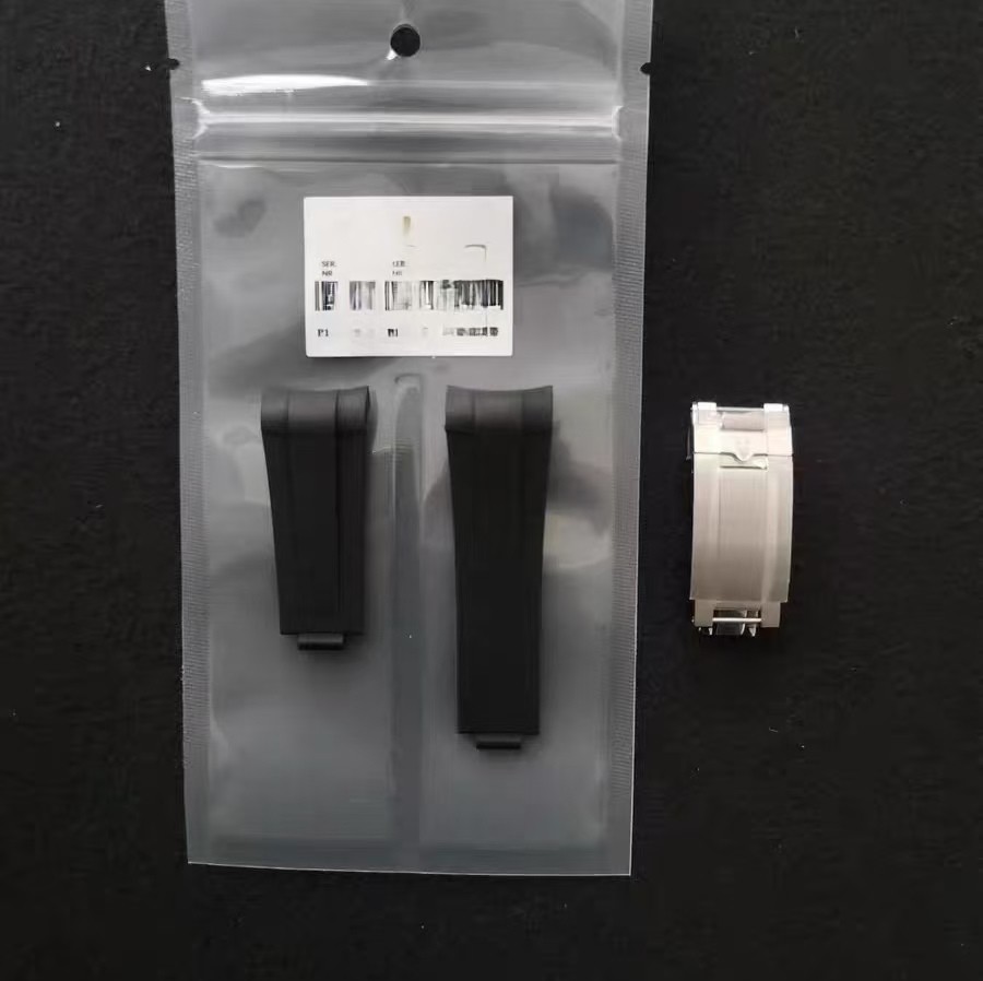 22mm Curved FKM Rubber Strap for Tudor Black Bay 79230 79360 79830 T-fit clasp