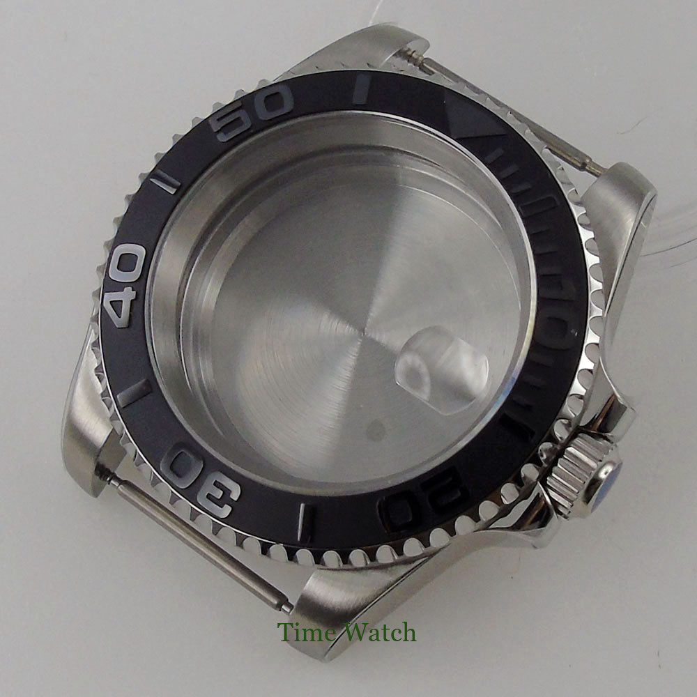 40mm 10BAR Diver Sapphire Watch Case Fit NH35 Miyota8215 DG2813 ETA2824 PT5000