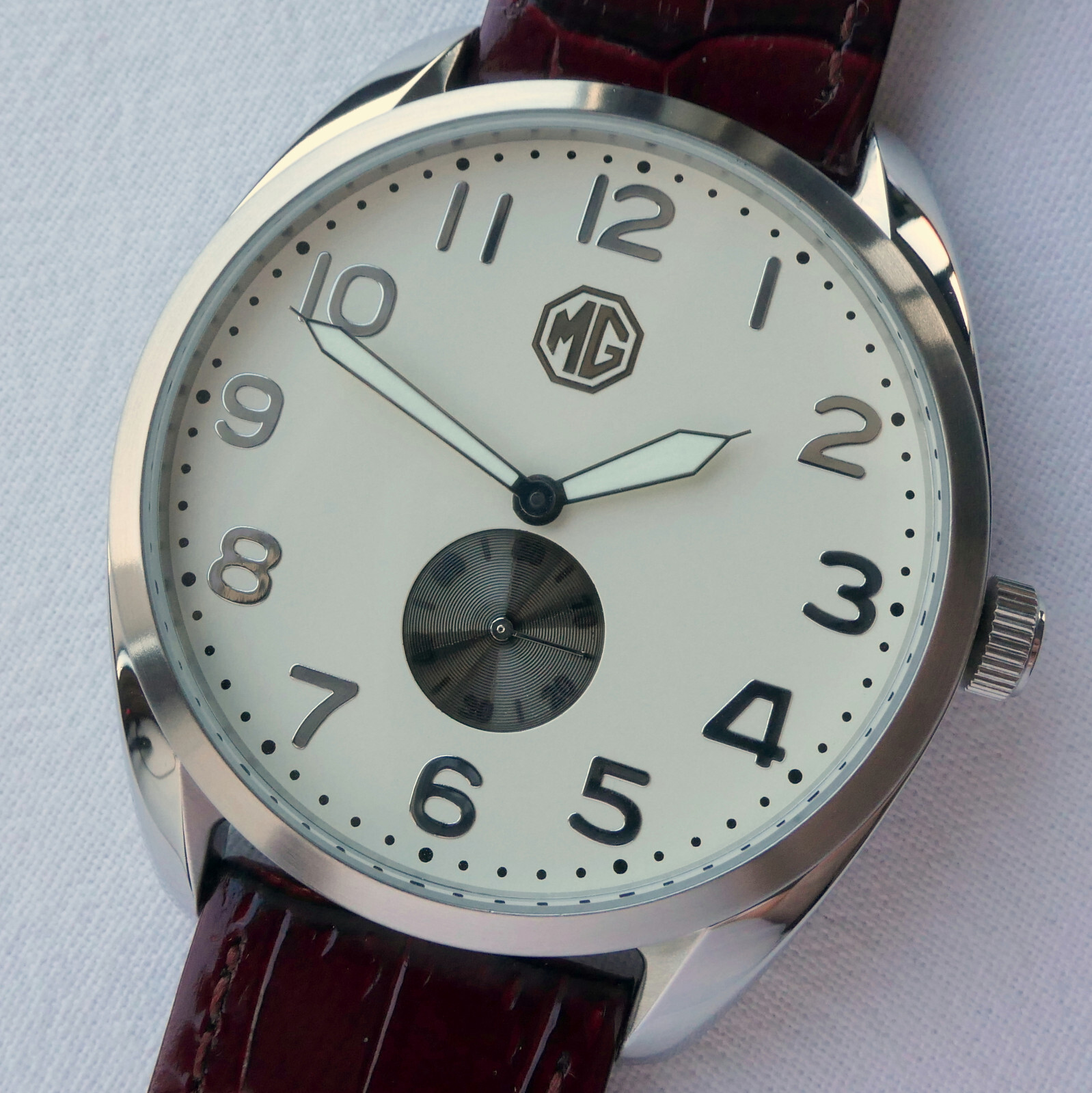 MG Morris Garages BMC MGA MGB Classic Aviator Driver Sport Car Accessory Watch