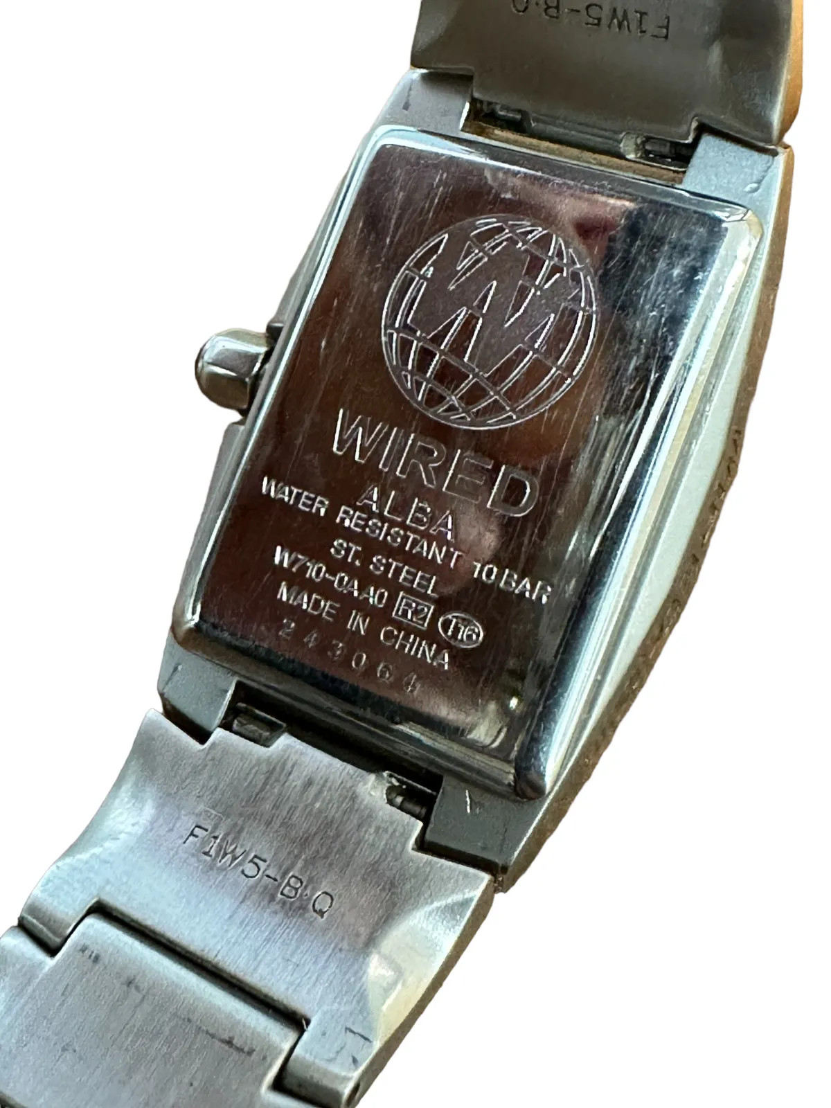 [Rare 1990s] Seiko Alba Wired Digital Watch (Working LCD, Junk Item)
