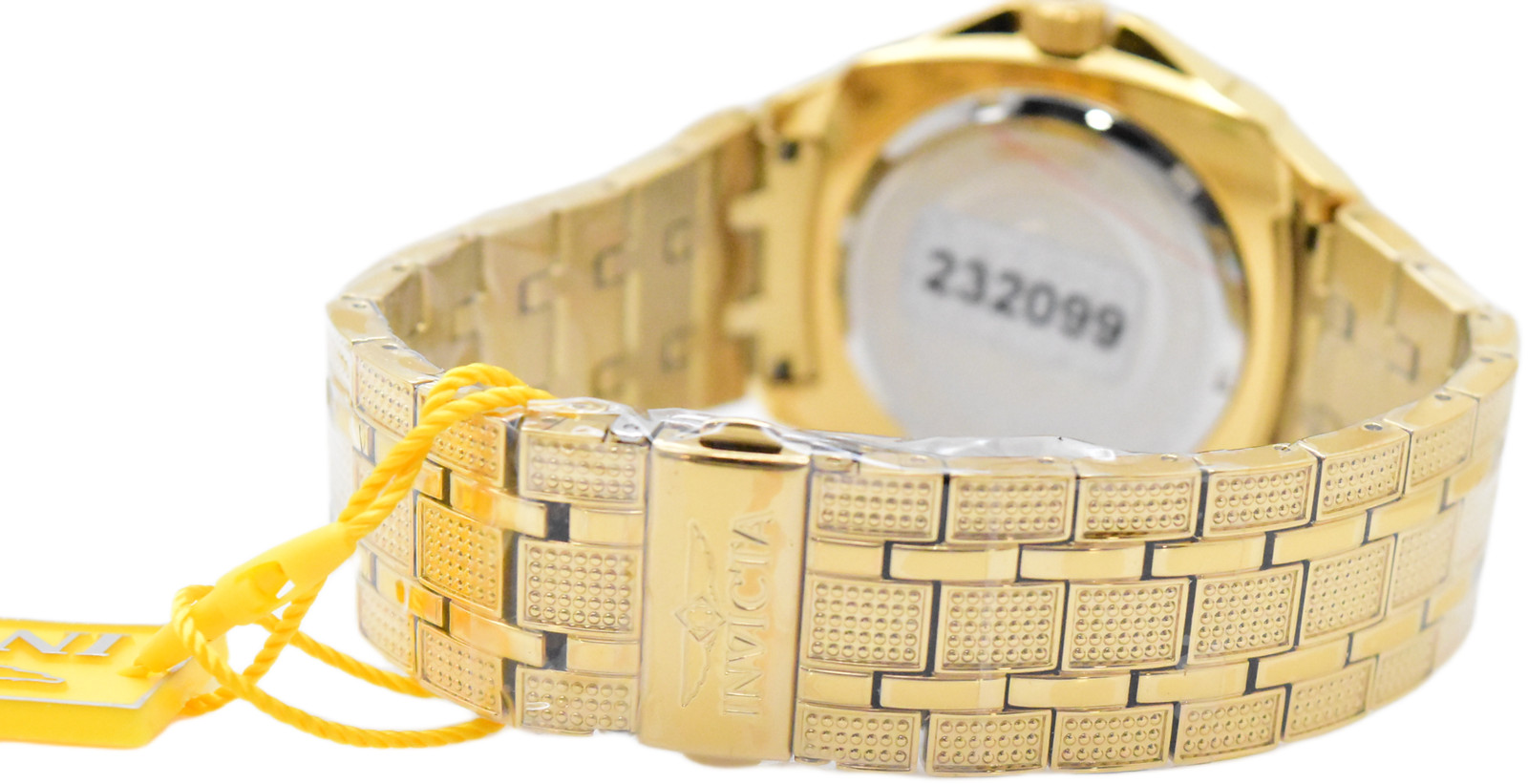 Invicta Celestial Lux Men’s 43mm Gold Pave 407 Crystals Quartz Watch 50327