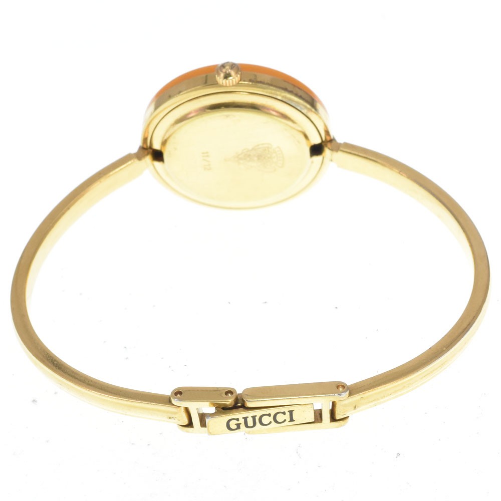 GUCCI Change bezel 46338 white Dial Quartz Ladies Watch I#148071