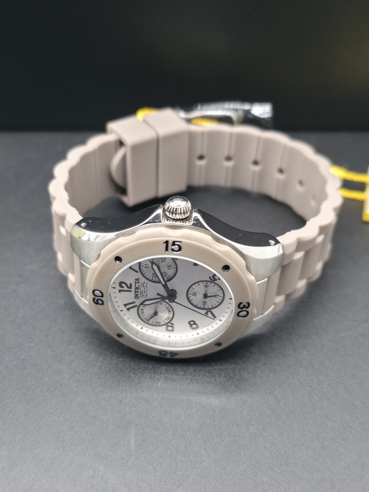 Invicta Women’s Angel Lady 38mm Quartz Silicone Flame Fusion Watch 18794