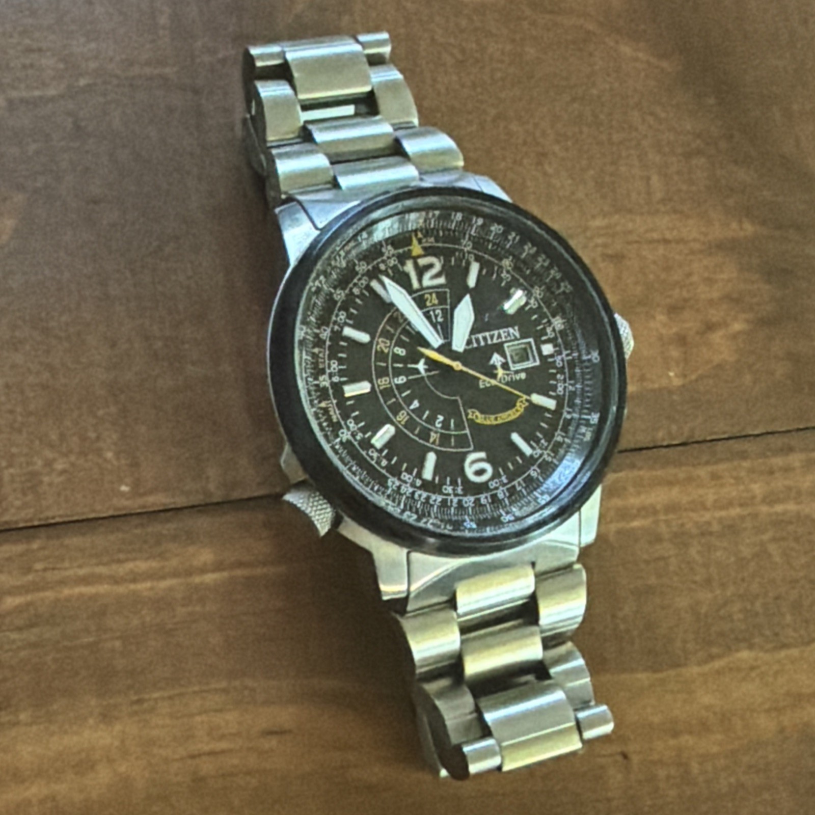 Citizen Eco-Drive Promaster Nighthawk Blue Angels BJ7006-56L Steel Navy Watch