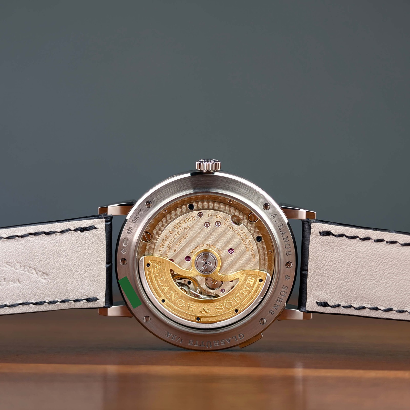 2022 Box & Papers + New Lange Strap A. Lange & Sohne Saxonia Moon Phase 384.029