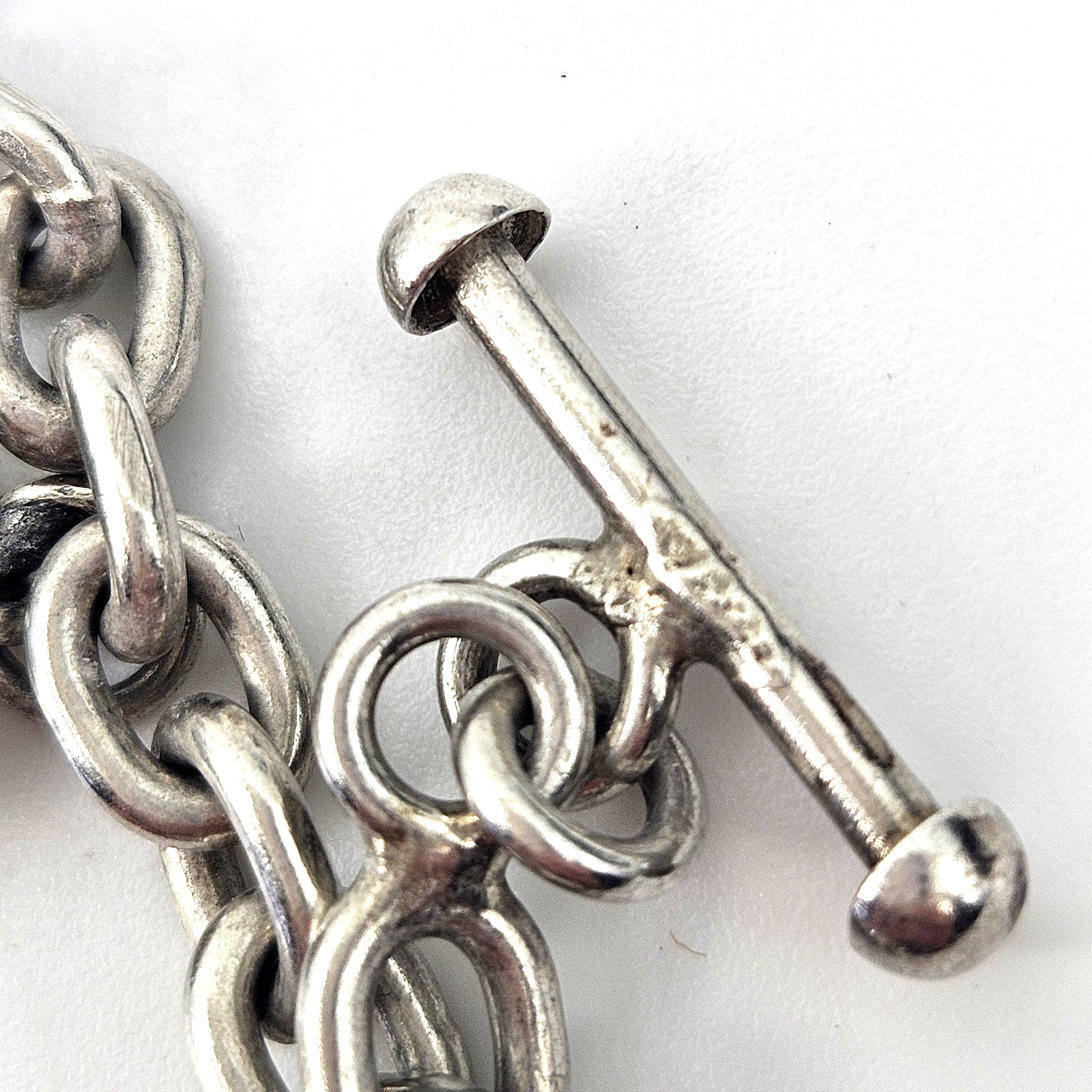 Vintage Sterling Silver 10 Charm Bracelet Nautical Animal Theme 35.4g