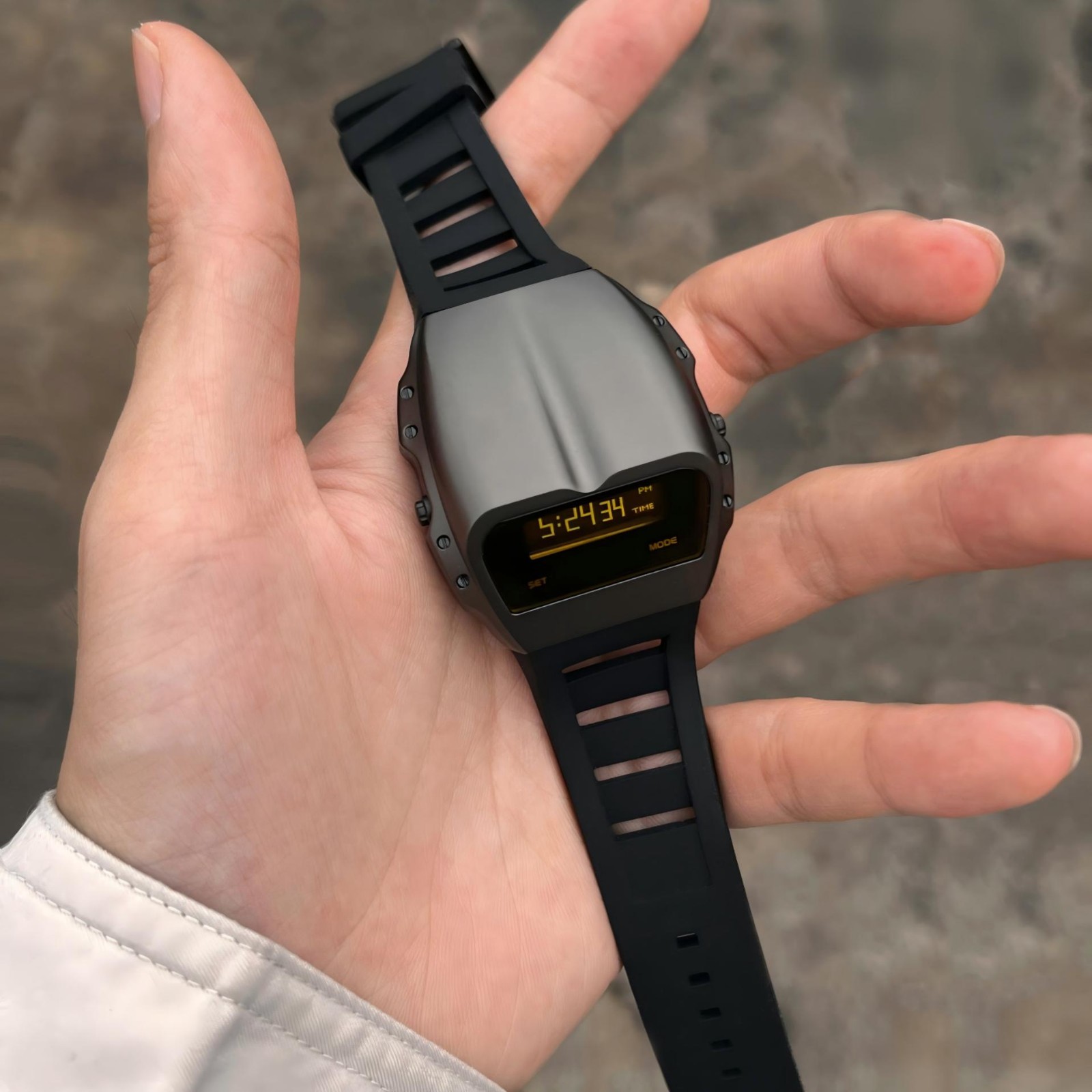 【NEW】benlydesign X7000, OLED, Men Digital Watches, Back to 1970s, gift for men