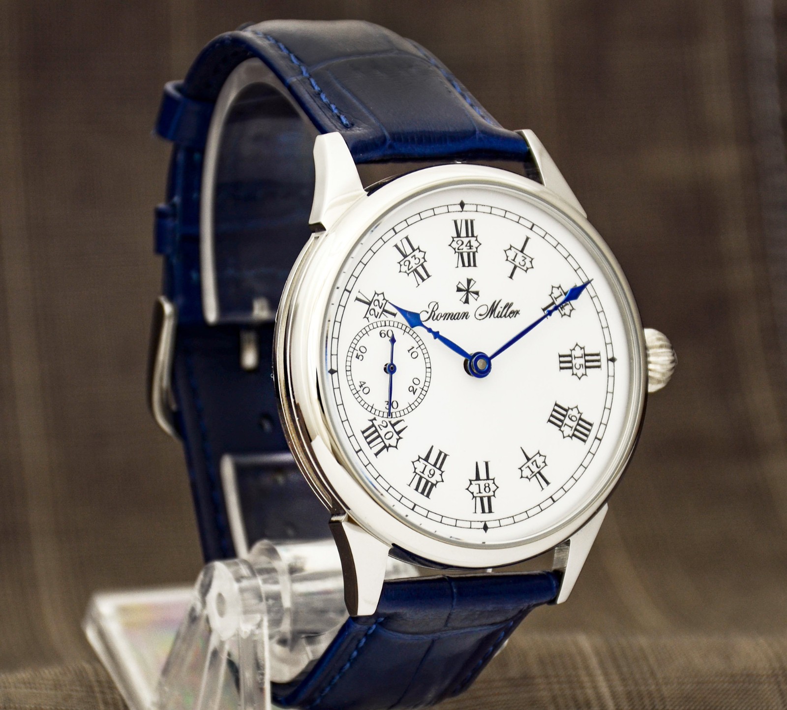 Classic Watch Man Vintage Mens Dress Watch 1900th Antique Man Watch Wrist Miller