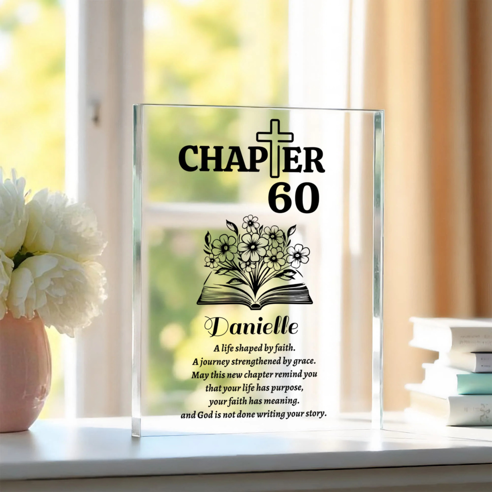 Chapter 60 Birthday Plaque Gift