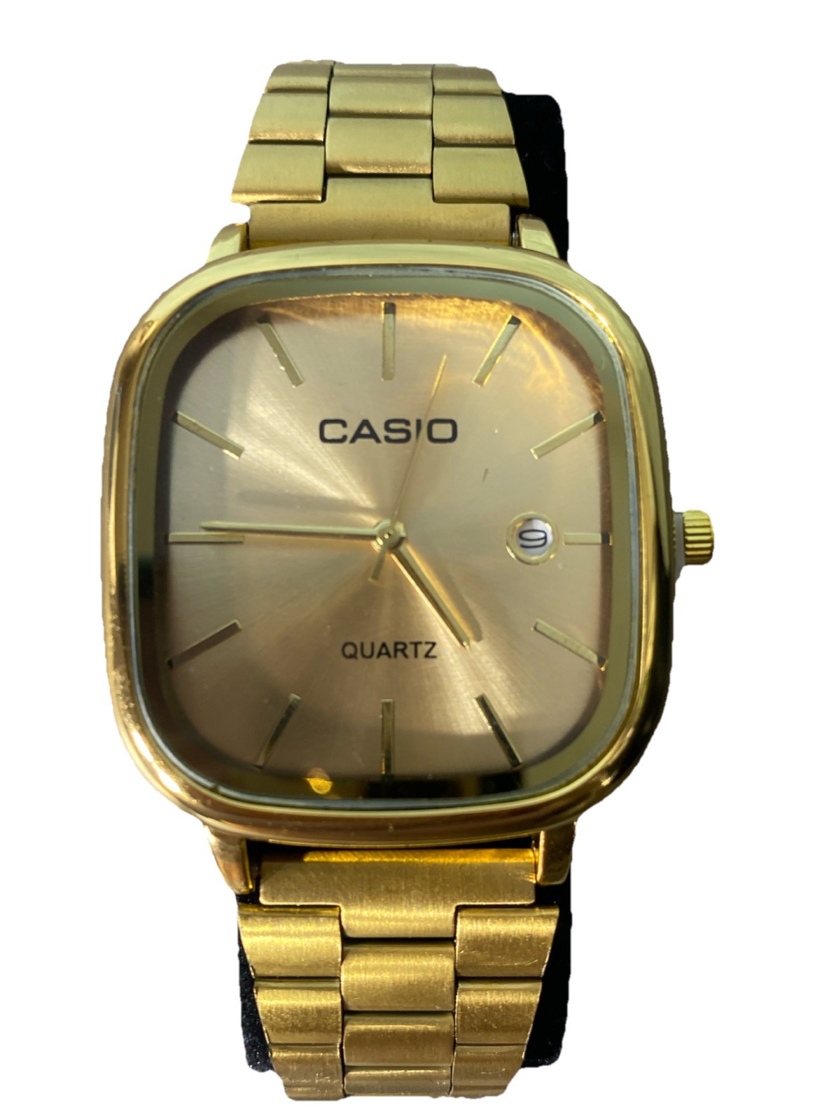 CASIO 3298 -A168 Series Stainless Steel Quartz Analog Gold Water Resistant