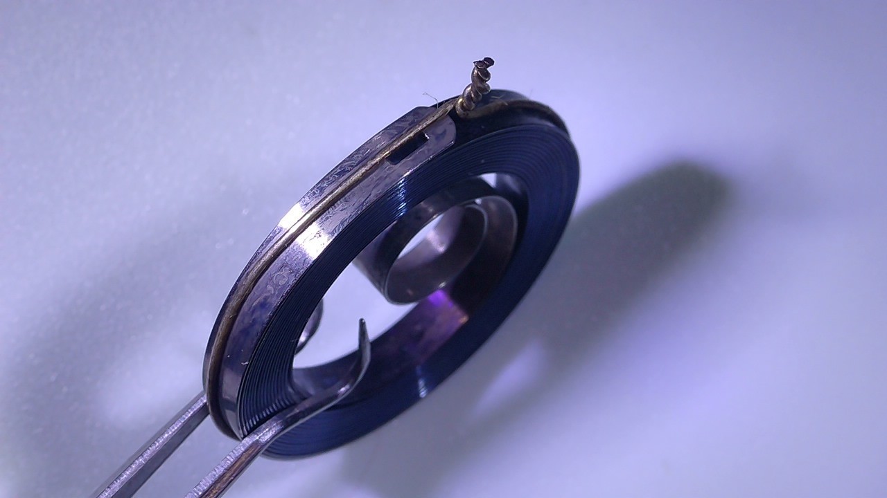 ROSKOPF Watch Barrel Spring – Ø 21 Height – 2.65 Thickness 0.25 mm Steel
