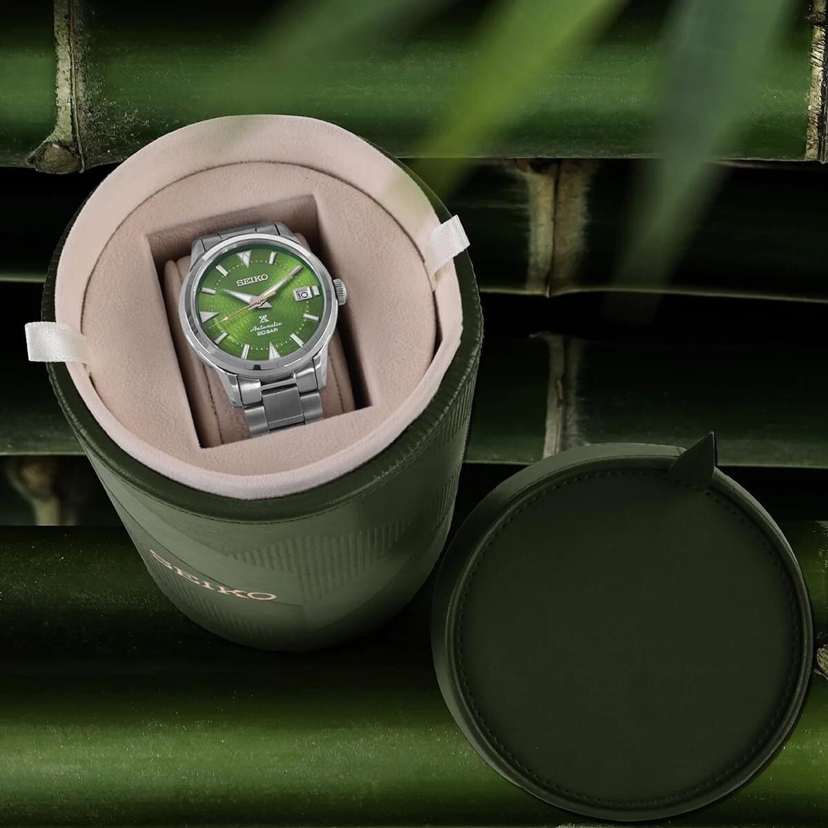 Seiko Alpinist Bamboo Grove Save the Forest SPB435J