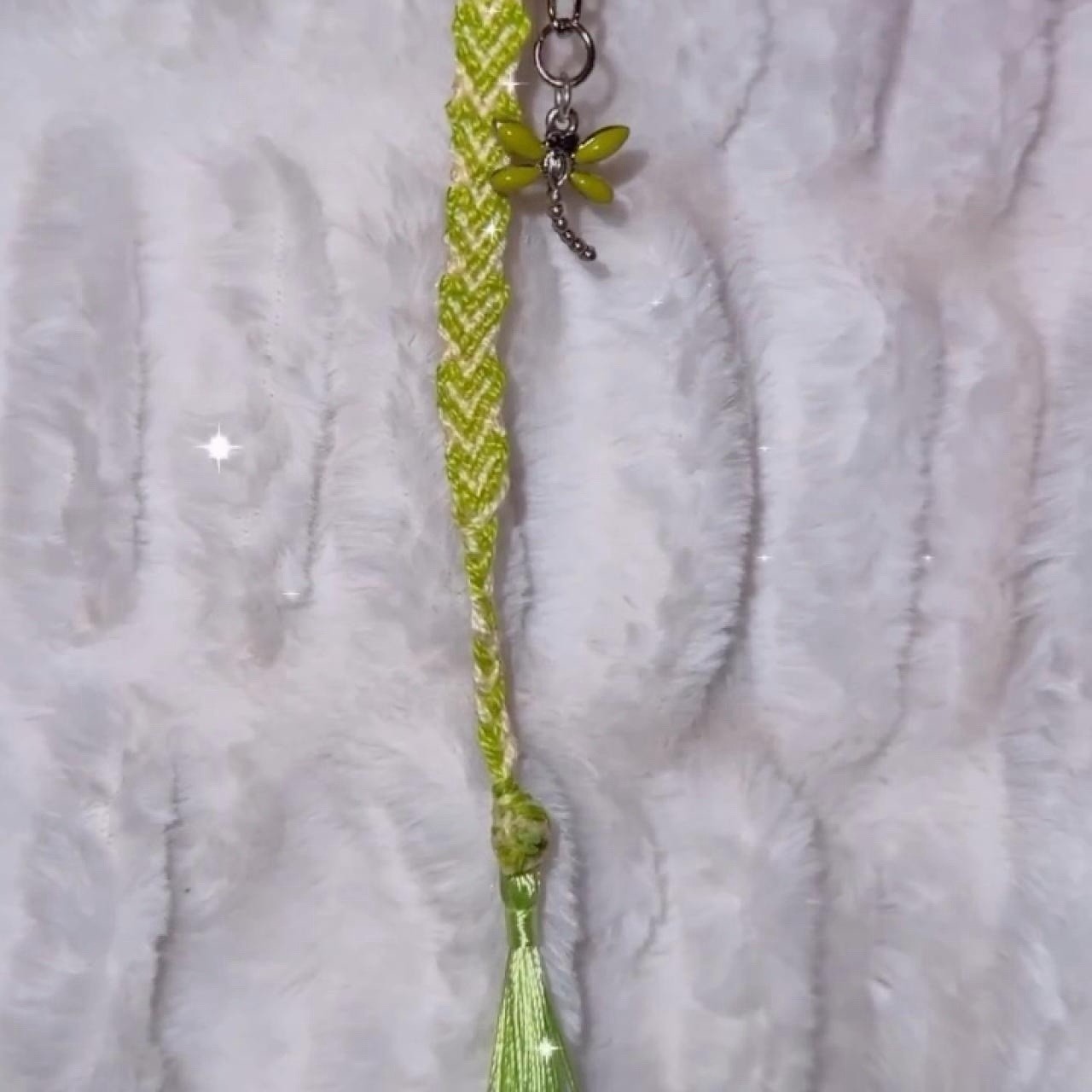 Lime Green Fairy Charm! 🌱 Dragonflye Edition