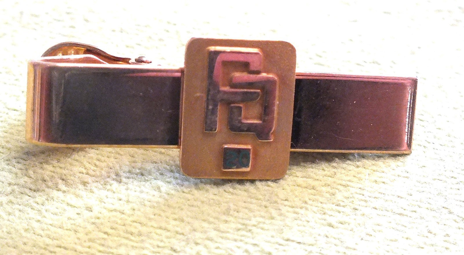 Rare Balfour PQ 10K Solid Gold LGB & 12K GF Men’s Tie Pin 20 Years