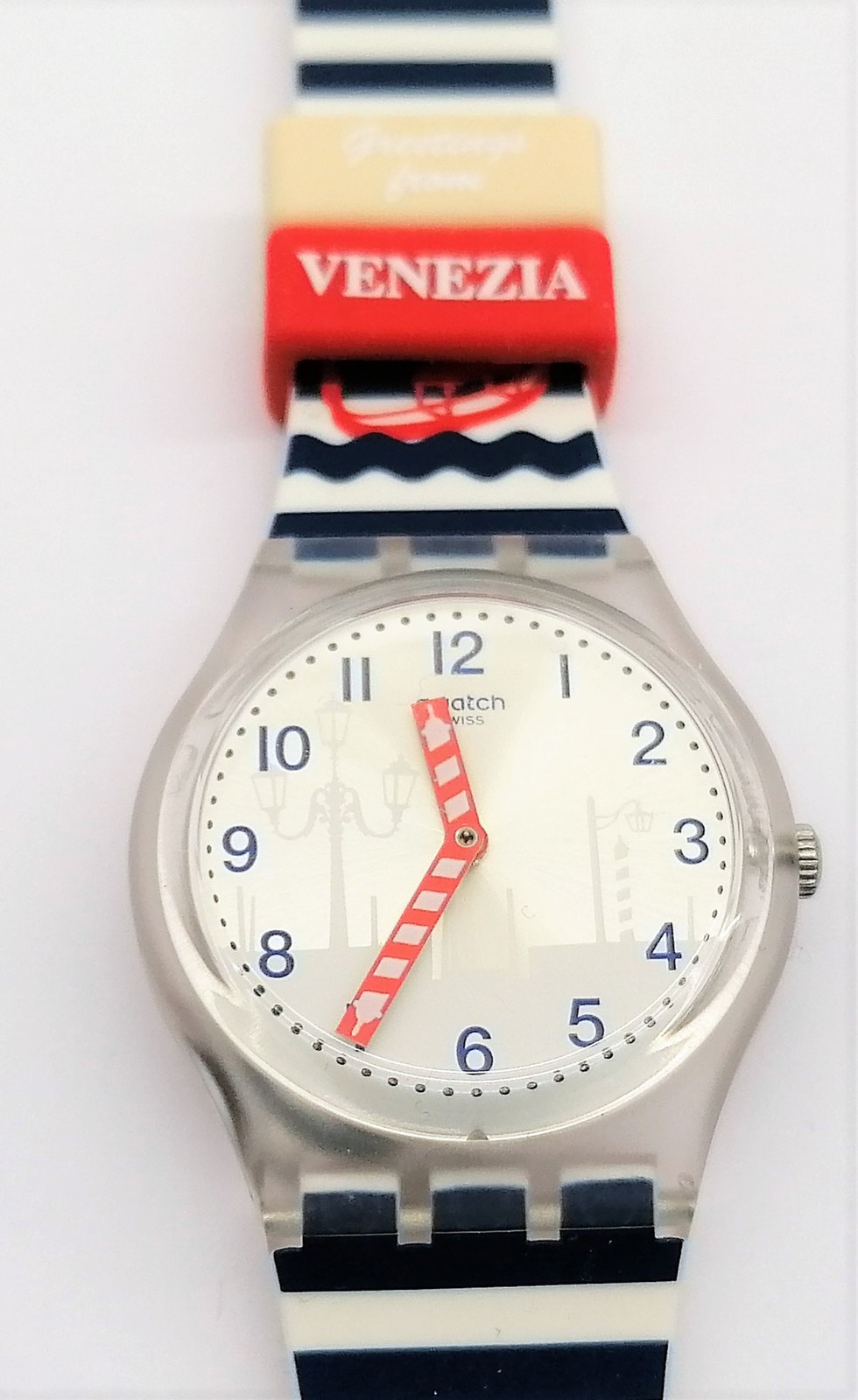 Swatch Special 2017 – GZ306 – Acquagranda – Greetings from Venice – NEW –