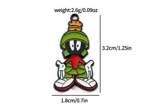 Lot 40PCS Anime cartoon mix cute Charms Metal Pendants DIY Jewelry