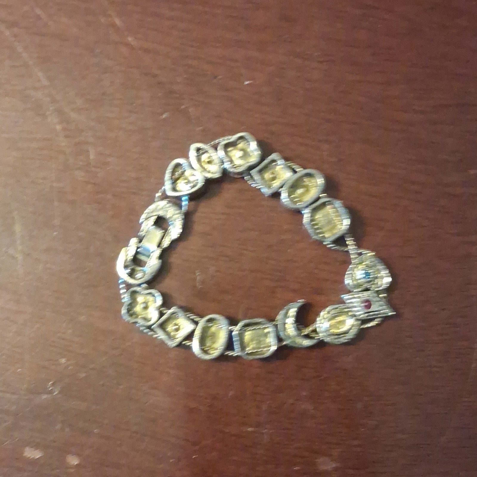 Silver-Tone Link Chain Bracelet, Chain & Link Style, Box Clasp Closure