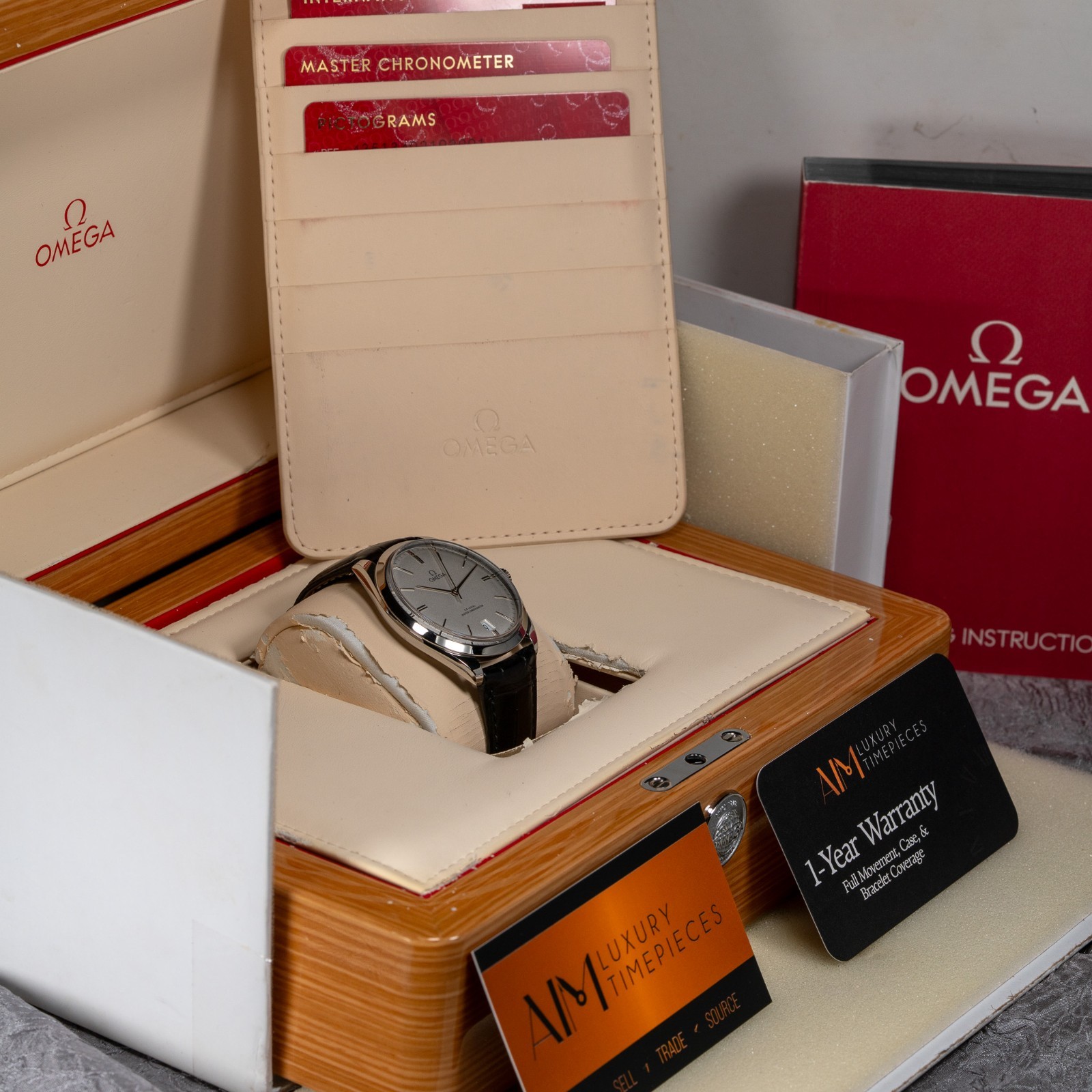 OMEGA De Ville Trésor 40mm w/ Box & Papers 2020 Co-Axial Master Chronometer